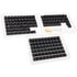 Ducky Blank Black PBT Set, MDA Profile - 133 Keycaps, ANSI US Layout, ANSI US Layout image number null