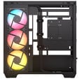Corsair 2800X RS-R ARGB PC-Geh&auml;use, Mini-Geh&auml;use, mATX, Tempered Glass - inklusive 3x 120-mm-L&uuml;fter, schwarz image number null