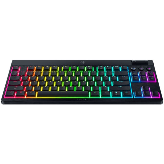 Razer BlackWidow V4 Low-Profile Tenkeyless HyperSpeed Gaming Keyboard, RGB - Orange Switches, ISO (DE) image number 2