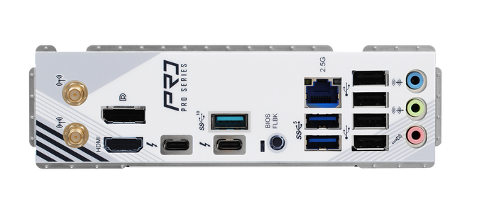 ASRock Z890 Pro RS WiFi White motherboard, socket LGA 1851, Intel Z890, ATX, DDR5 image number 5