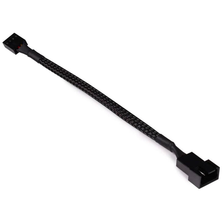 Alphacool Lüfterkabel 4-Pin auf 4-Pin Verlängerung 15cm - schwarz image number 0