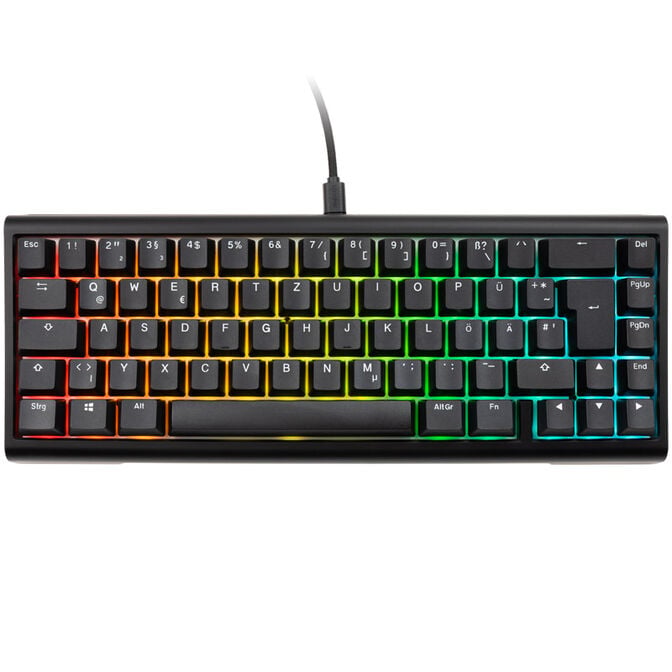 Ducky Tinker 65 Gaming-Tastatur, RGB - MX-Blue (ISO-DE) image number 1