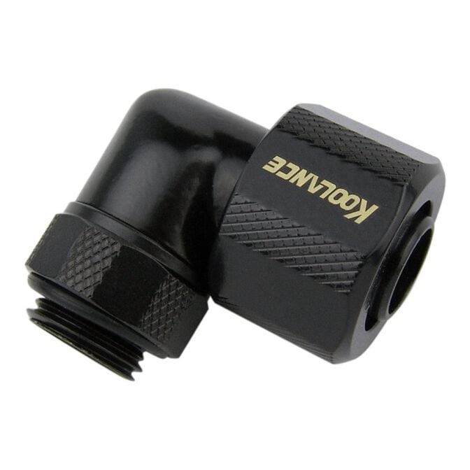 Koolance Compression Fitting f&uuml;r 10mm x 13mm - schwarz image number 0