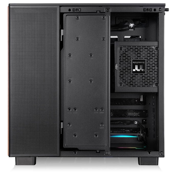 Thermaltake View 380 XL WS ARGB PC Case, Mid Tower, ATX, ARGB, Tempered Glass - Black image number 5