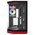 HYTE Y50 Midi Tower - Black Cherry image number null