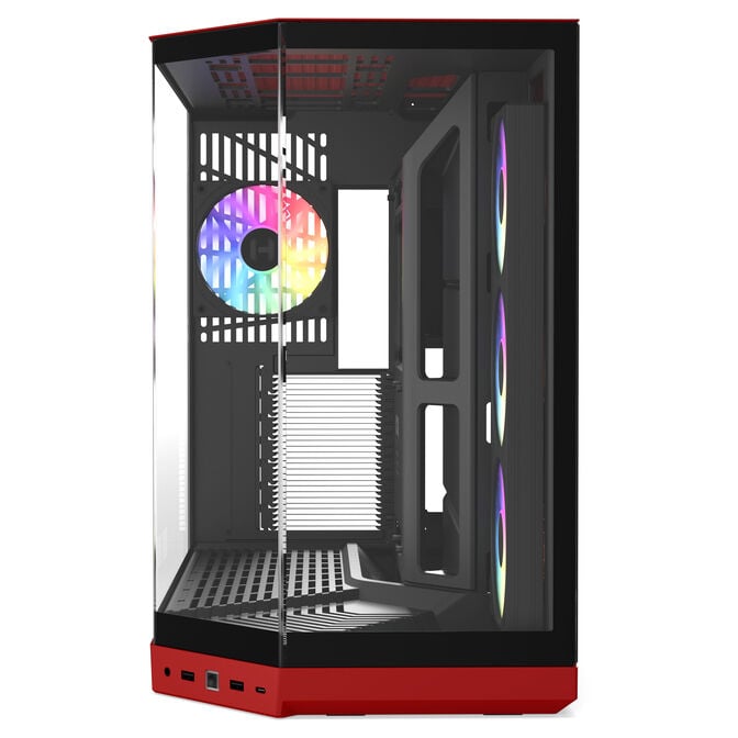 HYTE Y50 Midi Tower - Black Cherry image number 3