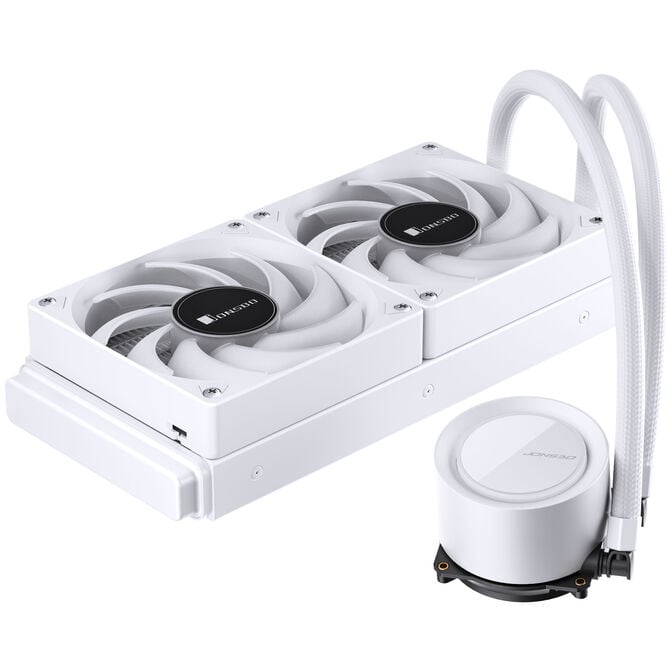 Jonsbo TG-240 AiO Wasserk&uuml;hlung, ARGB - 240mm, wei&szlig; image number 5