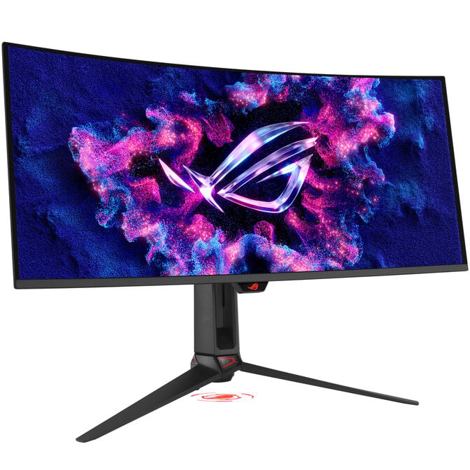 ASUS ROG Swift OLED PG34WCDN 34 Zoll UWQHD Curved Gaming-Monitor, 360Hz, OLED, FreeSync Premium Pro, G-SYNC Compatible image number 1