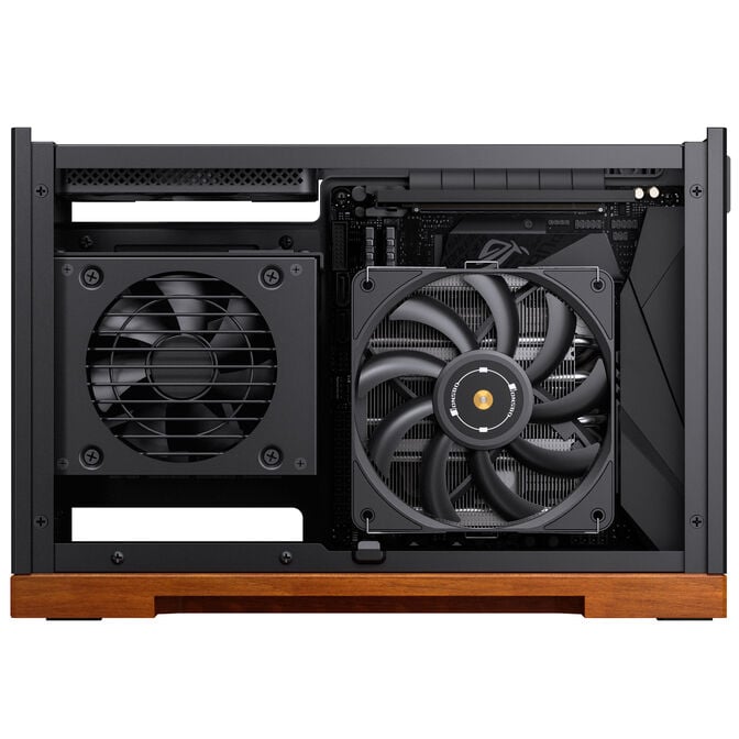 Jonsbo T9 Black PC Case, Mini Case, ITX, PCIe 5.0 Riser Cable - Black image number 22