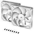 Corsair RS Series 140, PWM Fan 2-Pack - 140mm, white image number null