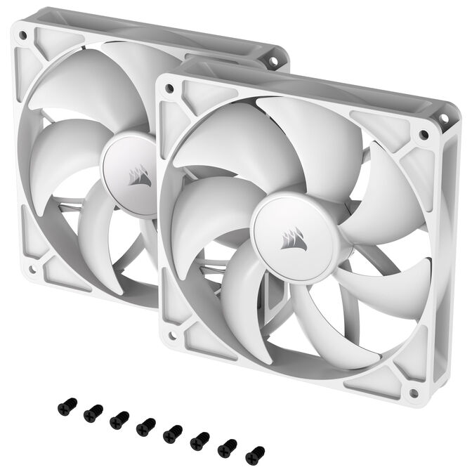 Corsair RS Series 140, PWM Fan 2-Pack - 140mm, white image number 8