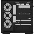 Aerocool P500A PC-Geh&auml;use, Midi-Tower, ATX, Tempered Glass, RGB - schwarz image number null