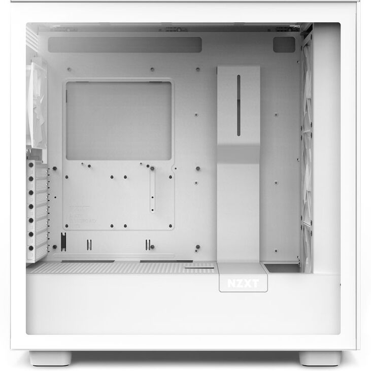 NZXT H7 Flow RGB Mid Tower - White image number 1