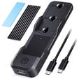 Graugear G-M207-10G M.2 Docking Station, NVMe and SATA, USB 3.1 - Black image number null