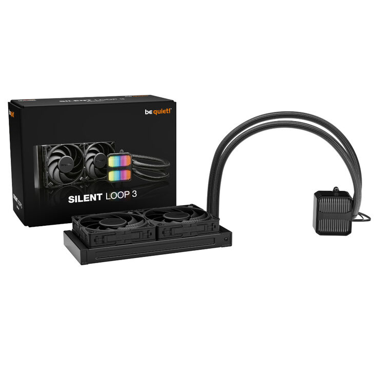 be quiet! Silent Loop 3 AiO Wasserkühlung, ARGB - 240mm, schwarz image number 4