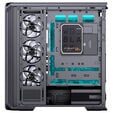 Jonsbo D400 PC-Geh&auml;use, Midi Tower, ATX, Tempered Glass - schwarz image number null