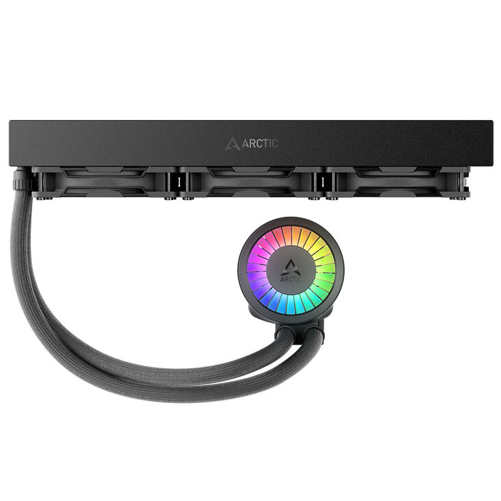 Arctic Liquid Freezer III Pro 360 ARGB AiO Water Cooling - 360mm, black image number 2