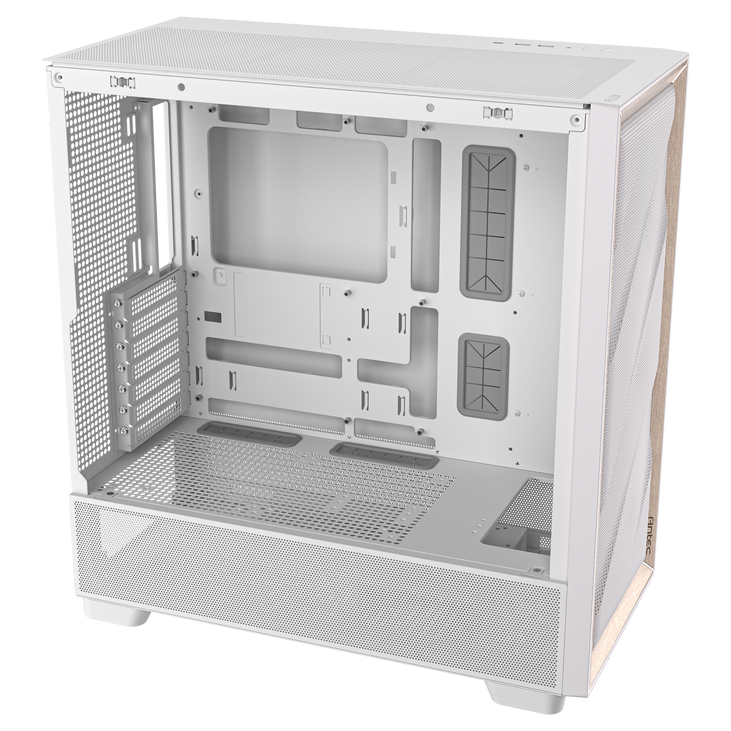 Antec Flux PC-Gehäuse, Full-Tower, E-ATX, Tempered Glass – weiß image number 20