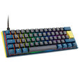 Ducky One 3 Daybreak Mini Gaming Keyboard, RGB LED - MX-Blue image number null