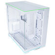 Lian Li O11 Dynamic EVO RGB PC Case Bundle, Mid-Tower, ARGB, Tempered Glass + 6x UNI FAN SL-INF Reverse Blade Fans - White image number null