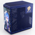 HYTE Y70 Suisei Edition PC Case, Mid Tower, E-ATX, Tempered Glass - Blue image number null