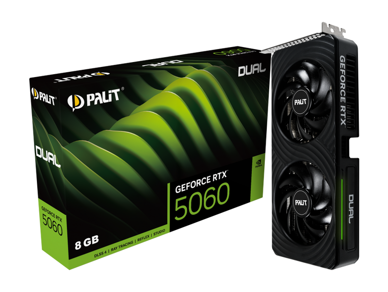 Palit GeForce RTX 5060 Dual, 8192 MB GDDR7