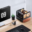 Jonsbo V12 PC-Geh&auml;use, Mini-Tower, Micro-ATX - schwarz image number null