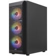 Aerocool Beam-G-BK-v2 Midi-Tower, Tempered Glass - schwarz image number null
