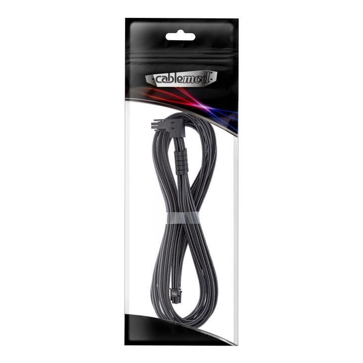 CableMod C-Series Pro ModMesh 12V-2x6 cable, 90° connector, for Corsair Type 5 RMx Shift PSUs - carbon, 65cm image number 4