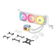 CORSAIR NAUTILUS II 360 RS ARGB CPU Water Cooling, 360 mm, RS-II-ARGB Fans - White image number null