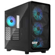 Fractal Design Meshify 2 Lite RGB Mid Tower Light Tint, Tempered Glass, Black image number null