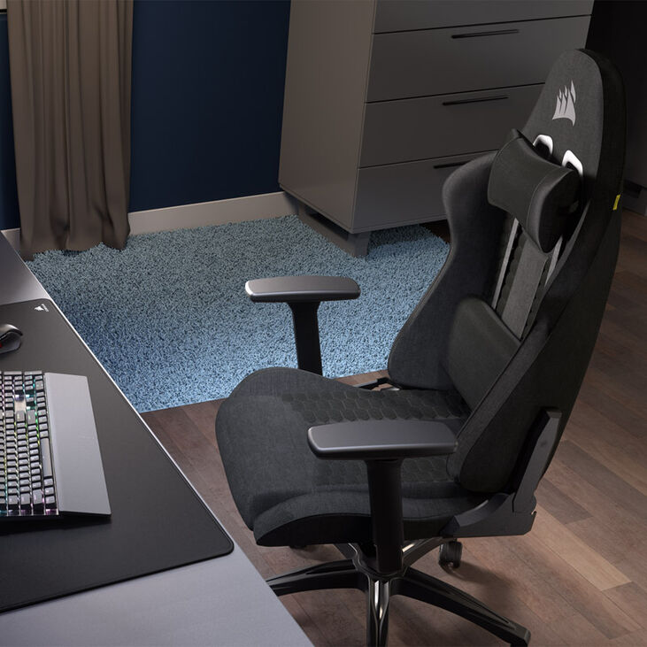 Corsair TC100 Relaxed Gamingstuhl - schwarz image number 9