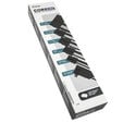 Kolink Core Pro Braided Cable Extension Kit 12V-2x6 Type 2 - Jet Black/Brilliant White image number null