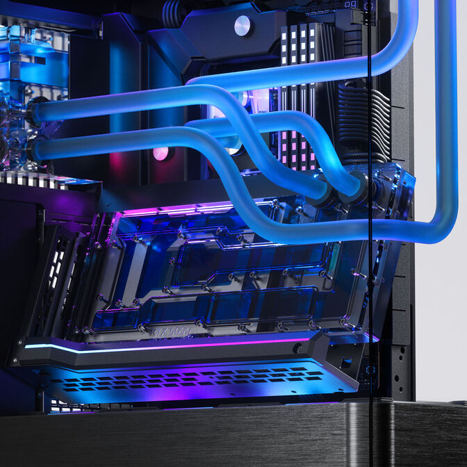 Phanteks Glacier EZ-Fit 120RES-DDC Body DDC Reservoir, ARGB - 120mm, black image number 11