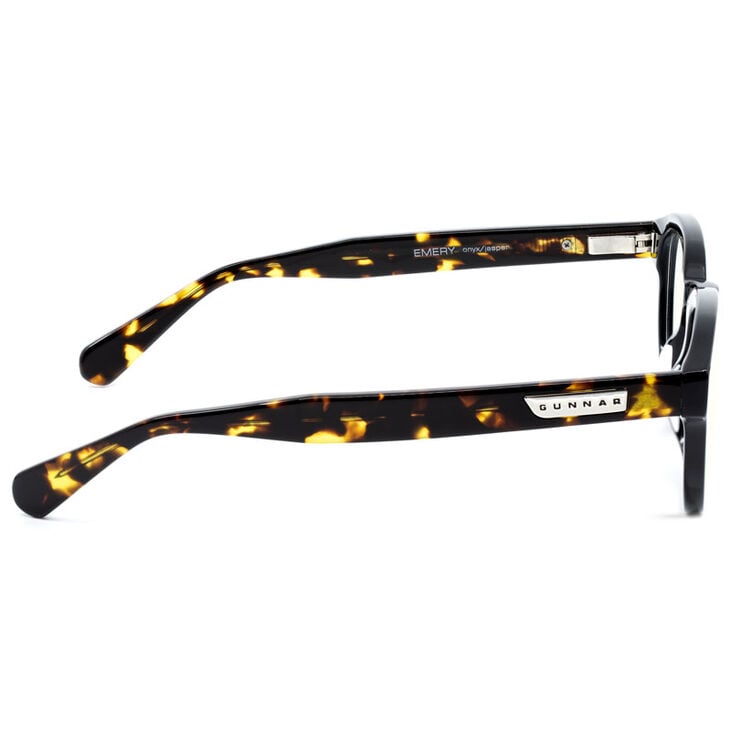 GUNNAR Optiks Emery Computerbrille - Clear Glas, schwarz/schildpatt image number 2
