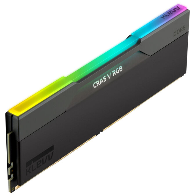 KLEVV CRAS V RGB DDR5-6000 RAM, CL28, XMP 3.0, EXPO - 32 GB Dual-Kit, schwarz image number 5