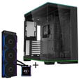 Lian Li O11 Dynamic EVO RGB PC Case Bundle + HydroShift II LCD-S 360TL AiO - Black image number null