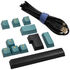 Ducky One 2 TKL PBT Gaming Tastatur, MX-Blue, RGB LED - schwarz image number null