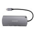 AXAGON HMC-6M2 Multiport-Hub, USB 3.0, M.2-SATA, HDMI, Gbit-LAN, 2x USB-A, 1x USB-C image number null
