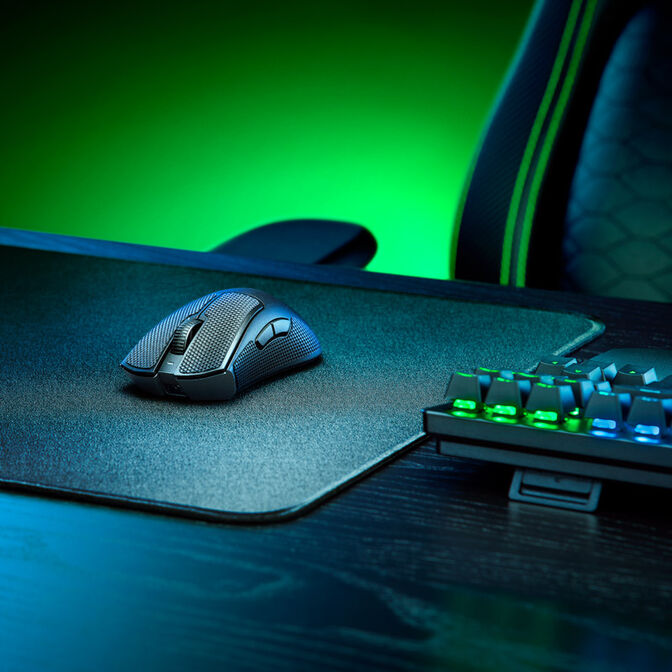 Razer DeathAdder V3 Pro Wireless Gaming Mouse - black image number 6