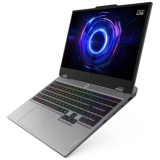 Lenovo LOQ 15IRX10 15.6 Full HD Gaming Laptop, Core i5-13450HX, RTX 5060 - Luna Grey image number 3