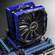 Cryorig Cover f&uuml;r R1 - blau image number null