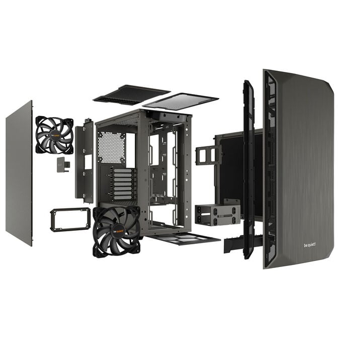 be quiet! Pure Base 500 PC Case, Mid Tower, ATX - anthracite image number 4