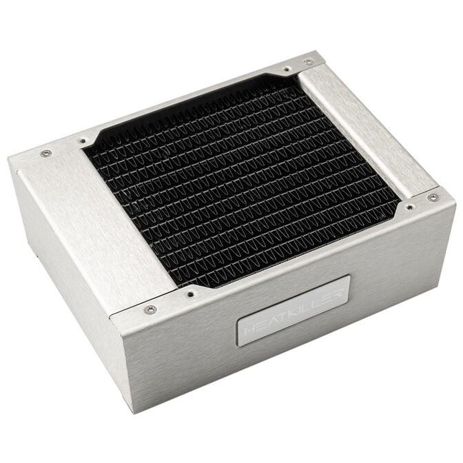 Watercool Heatkiller RAD, 120 mm, L - Stainless Steel image number 0