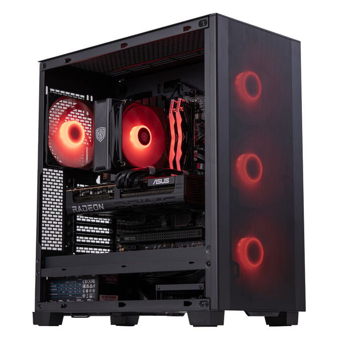Gaming-PC Mach 5R, AMD Ryzen 5 7600X3D, AMD Radeon RX 9070 XT - Fertig-PC image number 1