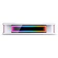 Jonsbo FR-606W PWM-L&uuml;fter, RGB - 120mm, wei&szlig; image number null