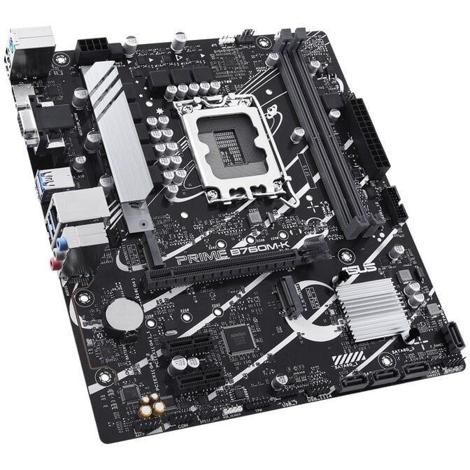 ASUS Prime B760M-K, Intel B760 motherboard, Socket 1700, DDR5 image number 1