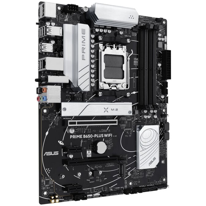 ASUS Prime B650-Plus WiFi motherboard, Socket AM5, AMD B650, ATX, DDR5 image number 6