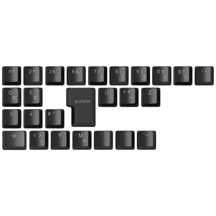 Glorious GMMK ABS Doubleshot V2 DE Kit - Black image number 0