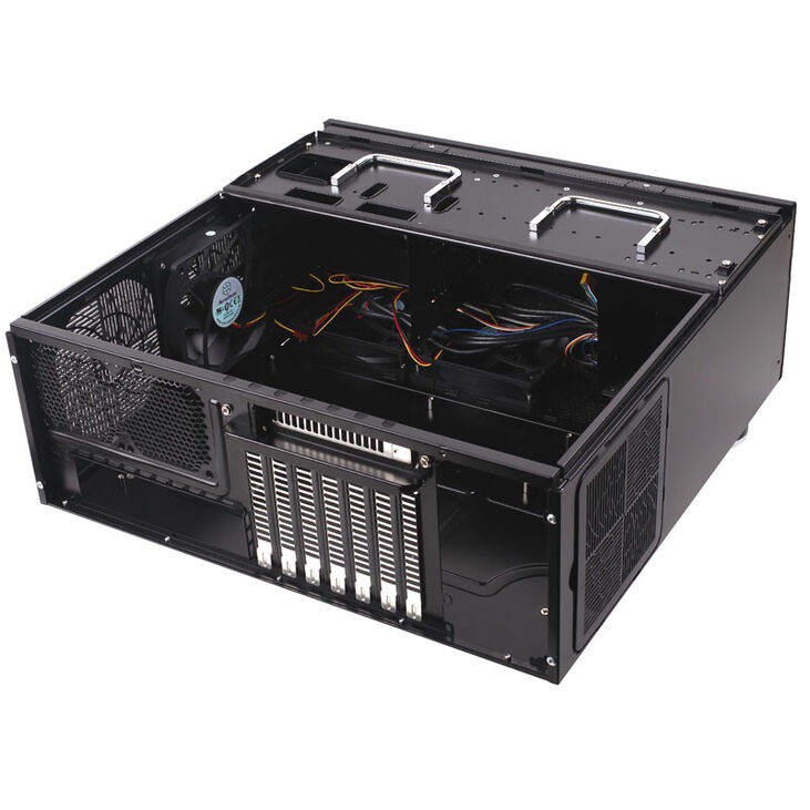 SilverStone SST-GD07B-C - Grandia Airflow Desktop, USB-C - black image number 6